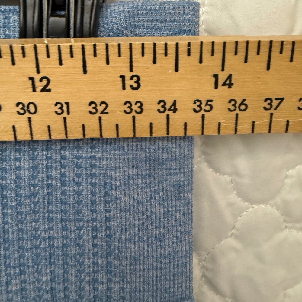 Gymshark Vital Seamless Blue Marl Leggings Women's Size Small High Waisted - Picture 4 of 6